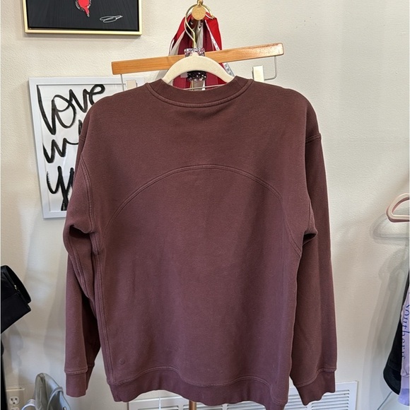 💛💎RARE💎💛Lululemon All Yours Crew *Graphic in 
Brown Earth - Picture 4 of 4